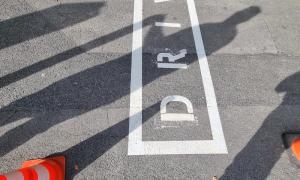 marquage au sol route